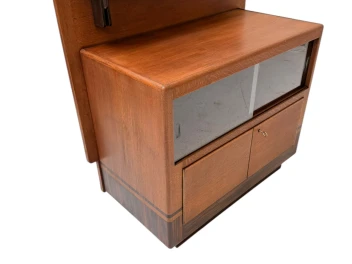 Modernist Art Deco Cabinet by Anton Lucas for N.V. Meubelkunst Leiden, 1920s